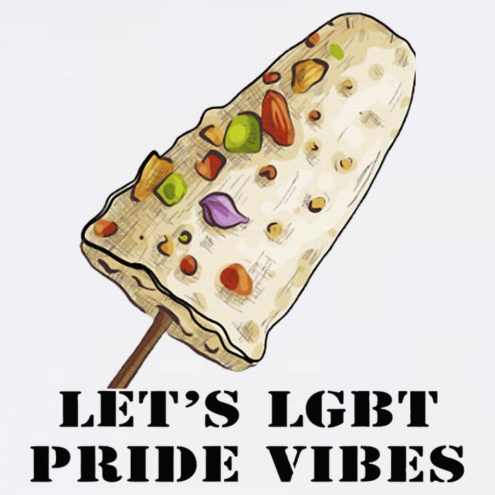 LetS Lgbt Pride Vibes Retro 70s Style Ice Creams Bucket Hat
