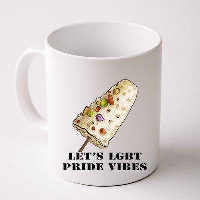 LetS Lgbt Pride Vibes Retro 70s Style Ice Creams Mug
