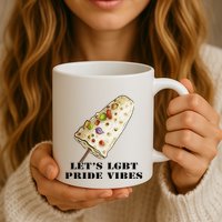 LetS Lgbt Pride Vibes Retro 70s Style Ice Creams Mug