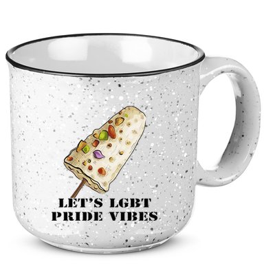 LetS Lgbt Pride Vibes Retro 70s Style Ice Creams 15oz Campfire Ceramic Mug