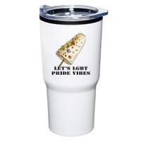 LetS Lgbt Pride Vibes Retro 70s Style Ice Creams Tumbler