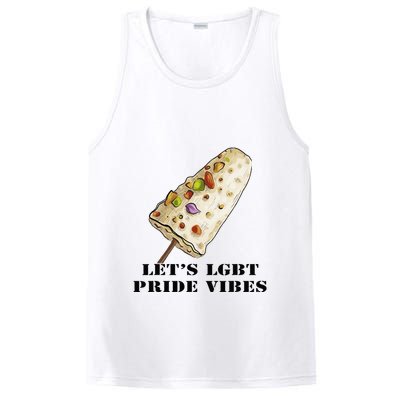 LetS Lgbt Pride Vibes Retro 70s Style Ice Creams PosiCharge Competitor Tank