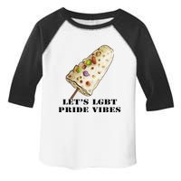 LetS Lgbt Pride Vibes Retro 70s Style Ice Creams Toddler Fine Jersey T-Shirt