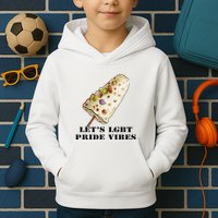 LetS Lgbt Pride Vibes Retro 70s Style Ice Creams Kids Hoodie
