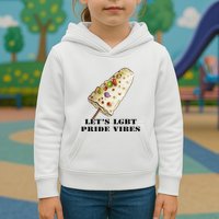 LetS Lgbt Pride Vibes Retro 70s Style Ice Creams Kids Hoodie