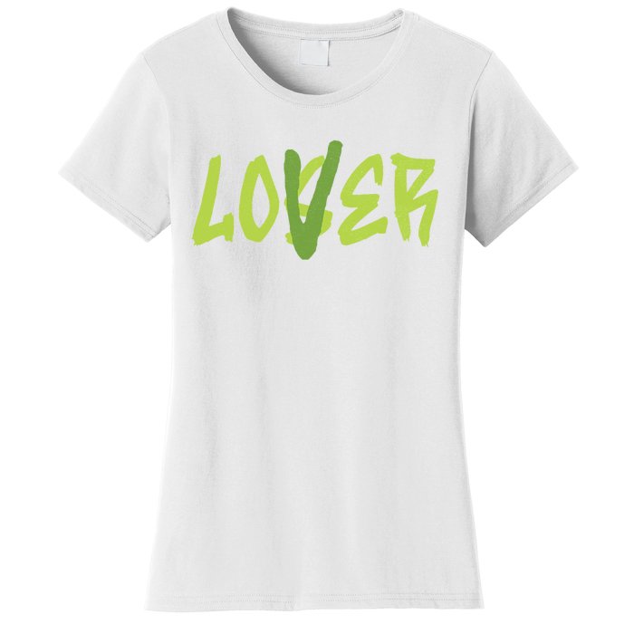 Lover Loser Play On Word Gift Idea Trending Matching Sneaker Women's T-Shirt