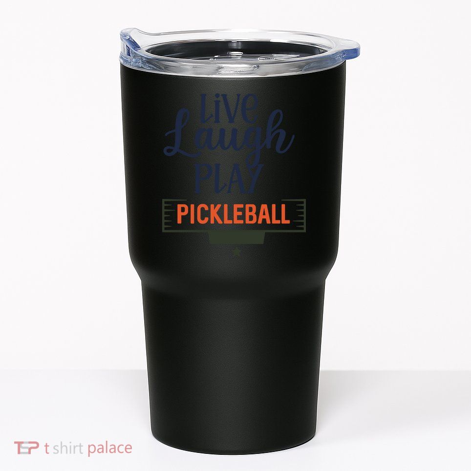 Live Laugh Play Pickleball Gift For Pickleball Fan Sport Tumbler