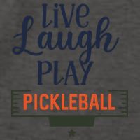 Live Laugh Play Pickleball Gift For Pickleball Fan Sport Vector Backpack