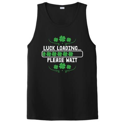 Luck Loading Please Wait Funny St Patricks Day PosiCharge Competitor Tank