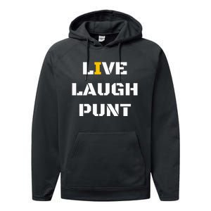 Live Laugh Punt Performance Fleece Hoodie