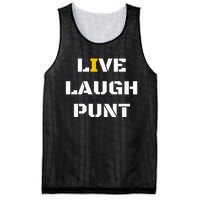 Live Laugh Punt Mesh Reversible Basketball Jersey Tank