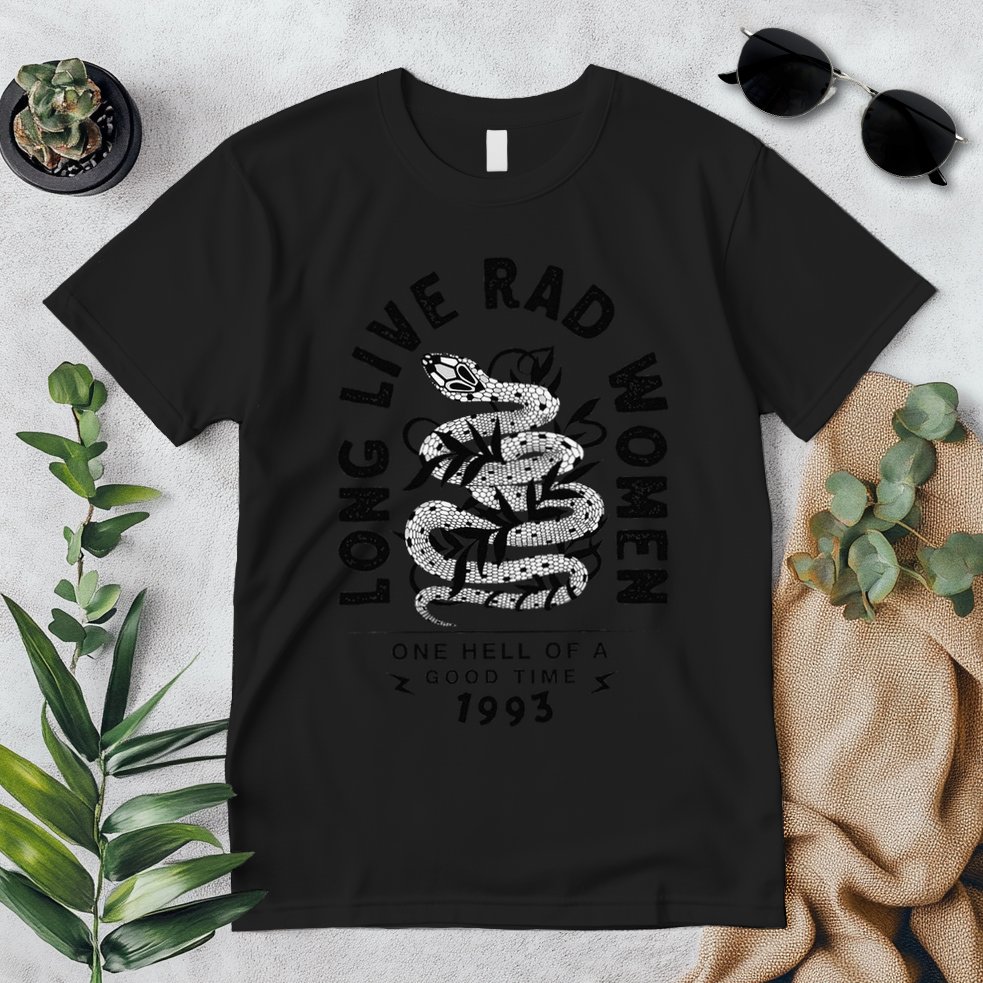Long Live Rad Women One Hell Of A Good Time 1993 Women Premium T-Shirt