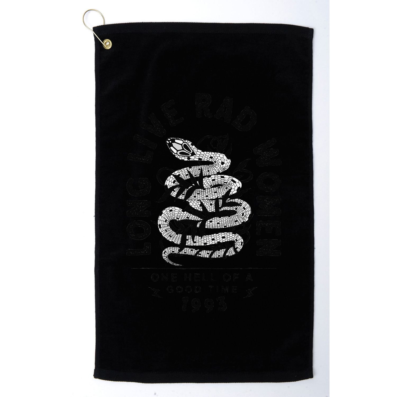 Long Live Rad Women One Hell Of A Good Time 1993 Women Golf Towel