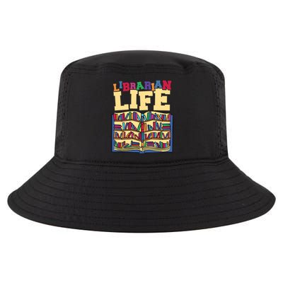 Librarian Life Reading Books And Bookworm Library Day Gift Cool Comfort Performance Bucket Hat