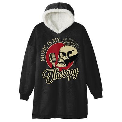 Long Live Rock And Roll Hooded Wearable Blanket