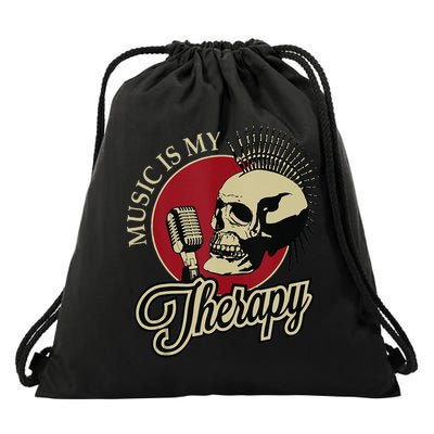 Long Live Rock And Roll Drawstring Bag