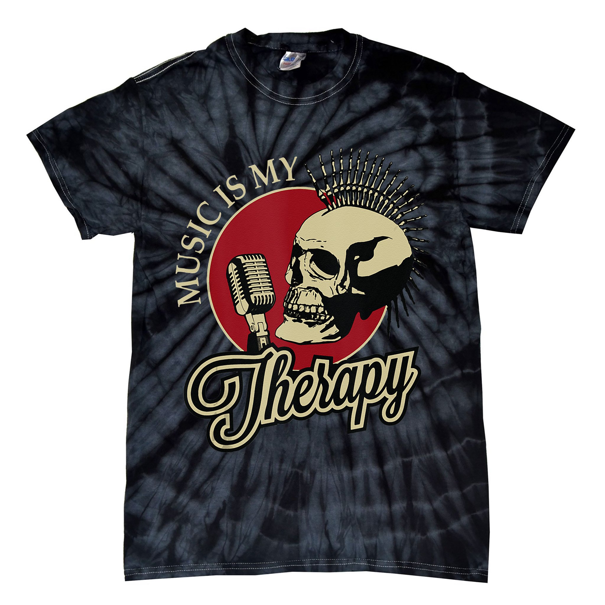 Long Live Rock And Roll Tie-Dye T-Shirt