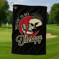 Long Live Rock And Roll Golf Towel