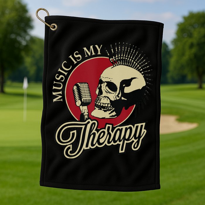 Long Live Rock And Roll Golf Towel