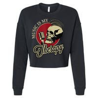Long Live Rock And Roll Cropped Pullover Crew