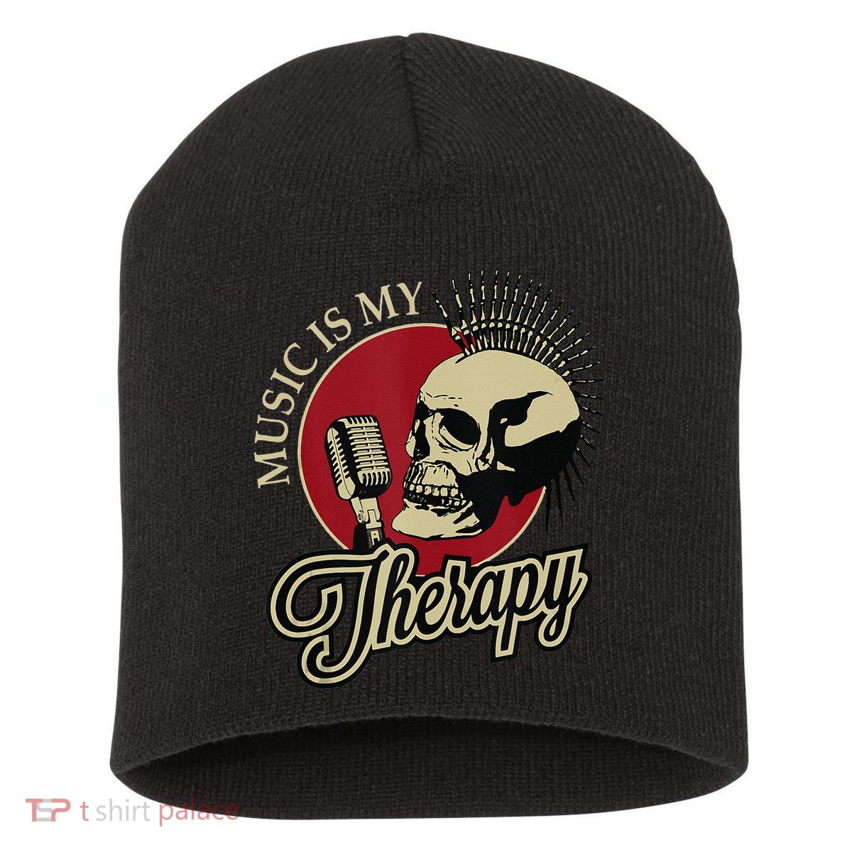 Long Live Rock And Roll Short Acrylic Beanie