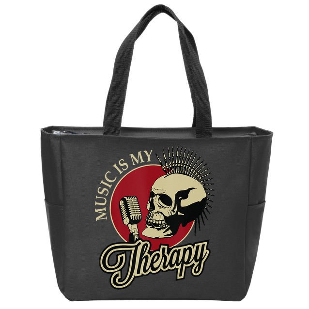 Long Live Rock And Roll Zip Tote Bag