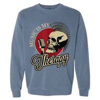 Long Live Rock And Roll Garment-Dyed Sweatshirt