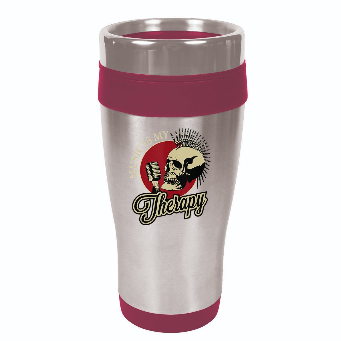 Long Live Rock And Roll 16oz Travel Tumbler
