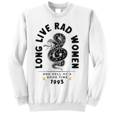 Long Live Rad Women Feminist Girl Power Rights Sweatshirt