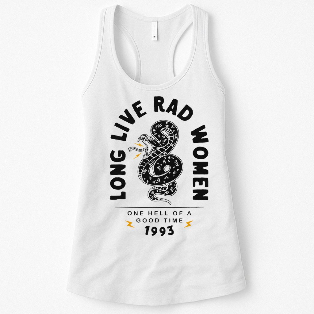 Long Live Rad Women Feminist Girl Power Rights Womens Tank Top