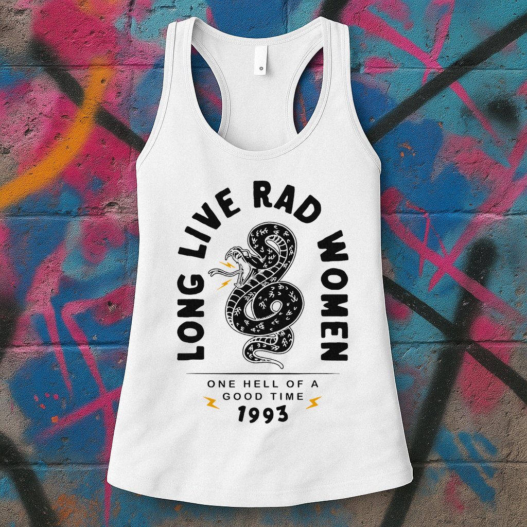 Long Live Rad Women Feminist Girl Power Rights Womens Tank Top
