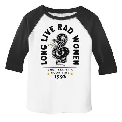 Long Live Rad Women Feminist Girl Power Rights Toddler Fine Jersey T-Shirt