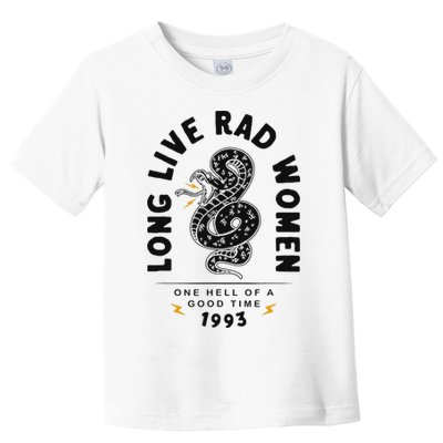 Long Live Rad Women Feminist Girl Power Rights Toddler T-Shirt