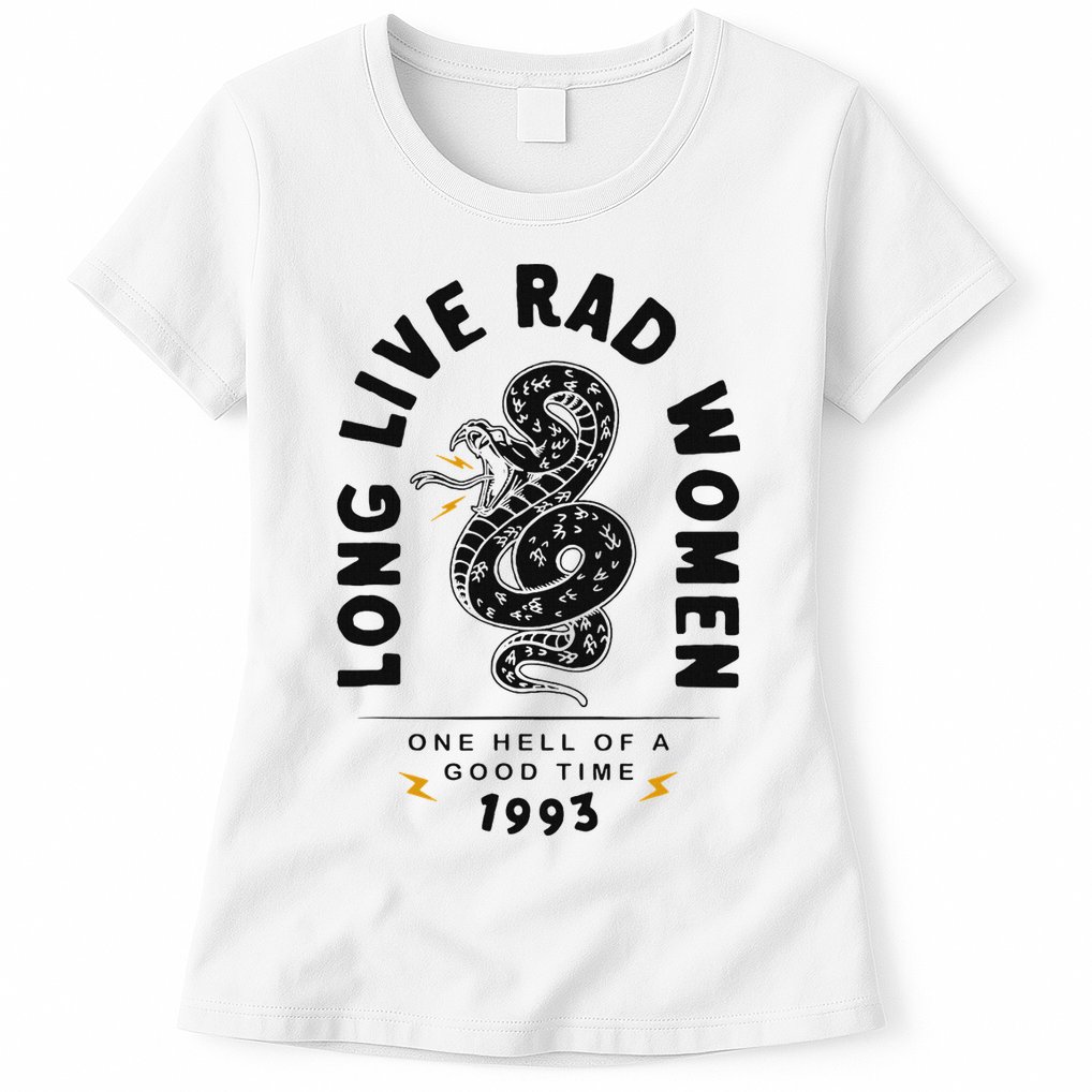 Long Live Rad Women Feminist Girl Power Rights Womens T-Shirt