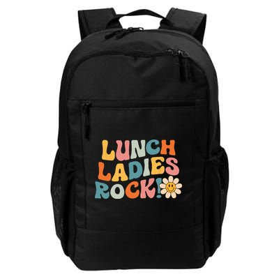 Lunch Ladies Rock! Retro Lunch Ladies Squad Cafeteria Crew Backpack