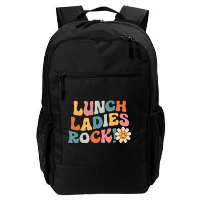 Lunch Ladies Rock! Retro Lunch Ladies Squad Cafeteria Crew Backpack