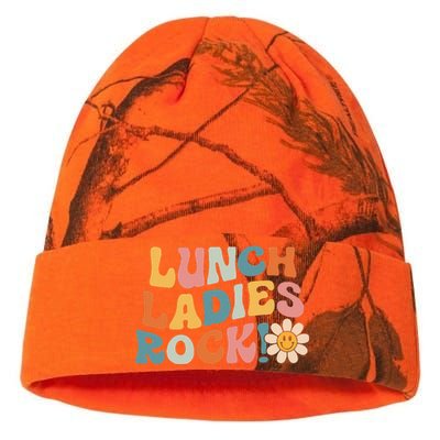 Lunch Ladies Rock! Retro Lunch Ladies Squad Cafeteria Crew Kati Licensed 12" Camo Beanie