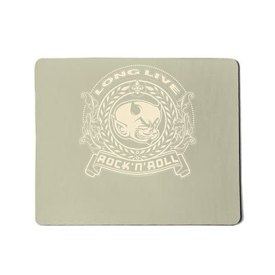 Long Live Rock and Roll - PLAIN WHITE Mousepad