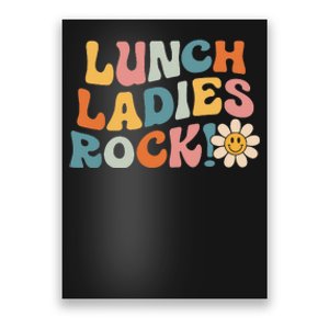 Lunch Ladies Rock! Retro Lunch Ladies Squad Poster