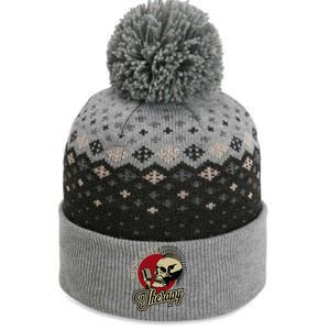 Long Live Rock And Roll The Baniff Cuffed Pom Beanie