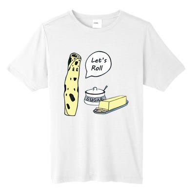 Lefse LetS Roll Norwegian Midwest Gifts Lefse Making Tall Fusion ChromaSoft Performance T-Shirt