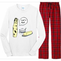 Lefse LetS Roll Norwegian Midwest Gifts Lefse Making Long Sleeve Pajama Set