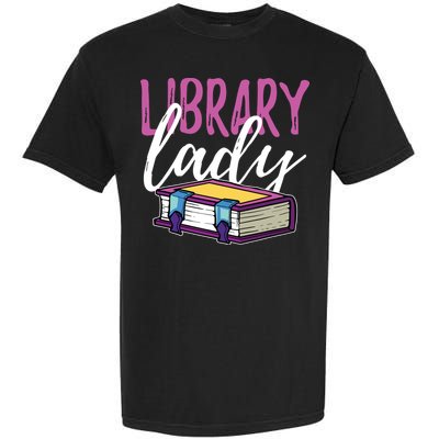 Librarian Library Reading Bookworm Books Garment-Dyed Heavyweight T-Shirt