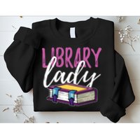 Librarian Library Reading Bookworm Books Sweatshirt