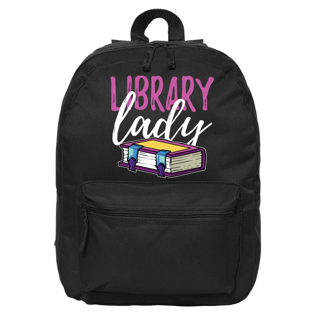 Librarian Library Reading Bookworm Books 16 in Basic Backpack
