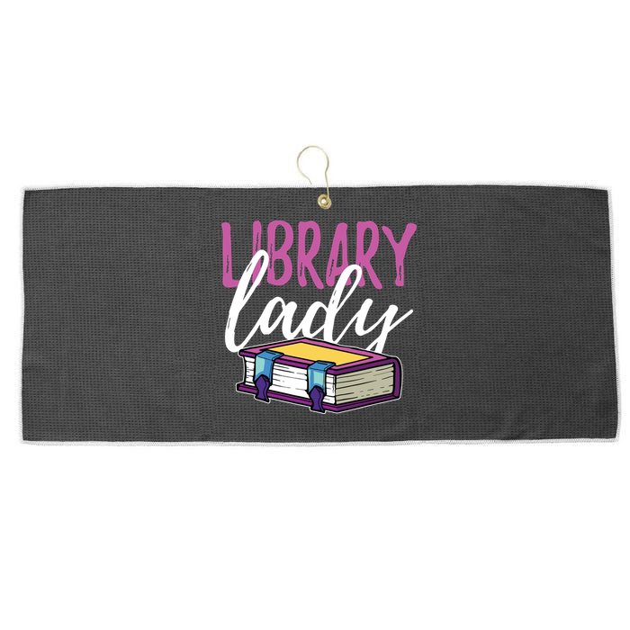 Librarian Library Reading Bookworm Books Large Microfiber Waffle Golf Towel