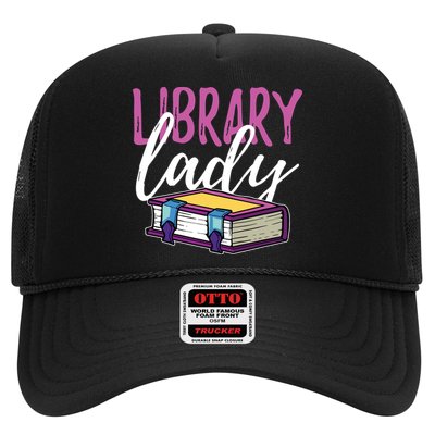 Librarian Library Reading Bookworm Books Trucker Hat