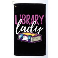 Librarian Library Reading Bookworm Books Golf Towel