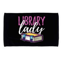 Librarian Library Reading Bookworm Books Microfiber Hand Towel