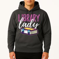 Librarian Library Reading Bookworm Books Hoodie